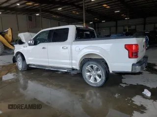 2018 Ford F-150 XL with VIN 1FTEW1C50JKD41485, listed as a Copart auction lot 55153695 with 99,193 mi miles and Salvage title. Bid and sale history available at DreamBid. Image 2.