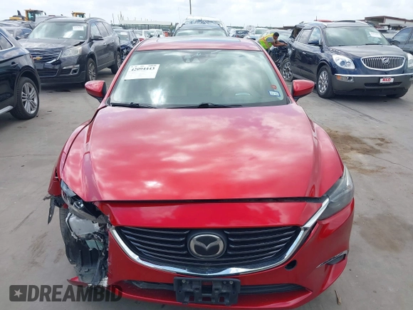 2016 Mazda 6 i Grand Touring z VIN JM1GJ1W58G1486694, wystawiony jako IAAI lot #42094443 z przebiegiem 77 803 mil mil oraz . Historia ofert i sprzedaży dostępna na DreamBid. Obrazek 12.