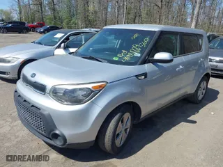 2014 Kia Soul with VIN KNDJN2A22E7716169, listed as a IAAI auction lot 41981229 with 156,057 mi miles. Bid and sale history available at carsss.com. Image 2.