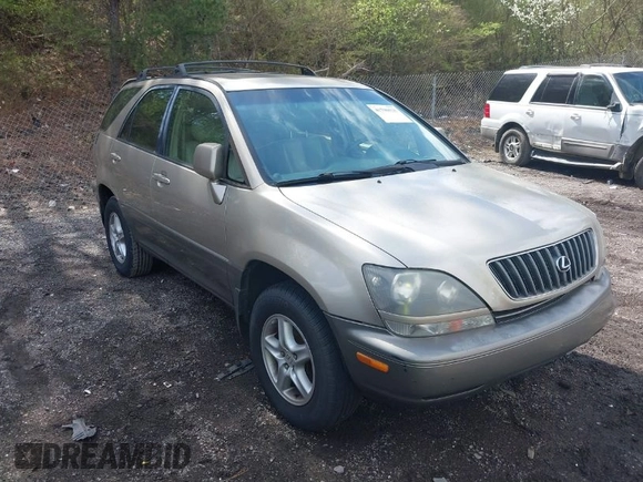 1999 Lexus RX 300 Luxury SUV with VIN JT6GF10U7X0026361, listed as a IAAI auction lot 41790525 with 219,054 mi miles. Bid and sale history available at carsss.com. Image 1.