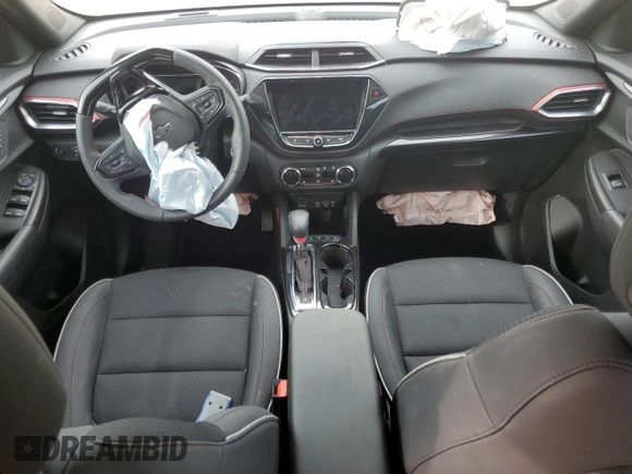 2023 Chevrolet TrailBlazer RS with VIN KL79MTSL9PB077014, listed as a Copart auction lot 70914513 with 11,878 mi miles. Bid and sale history available at carsss.com. Image 8.