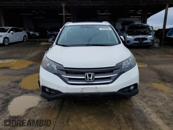 2012 Honda CR-V EX-L with VIN 5J6RM3H74CL030145, listed as a Copart auction lot 49293665 with 165,408 mi miles and Salvage Title. Bid and sale history available at carsss.com. Image 5.