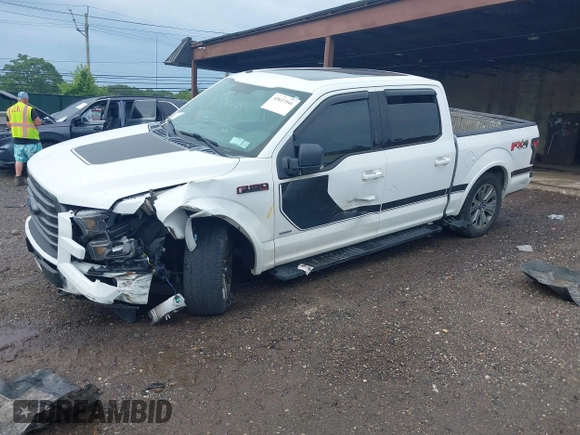 2017 Ford F-150 XL with VIN 1FTEW1EG0HFB15643, listed as a IAAI auction lot 42637541 with 81,407 mi miles and . Bid and sale history available at DreamBid. Image 17.