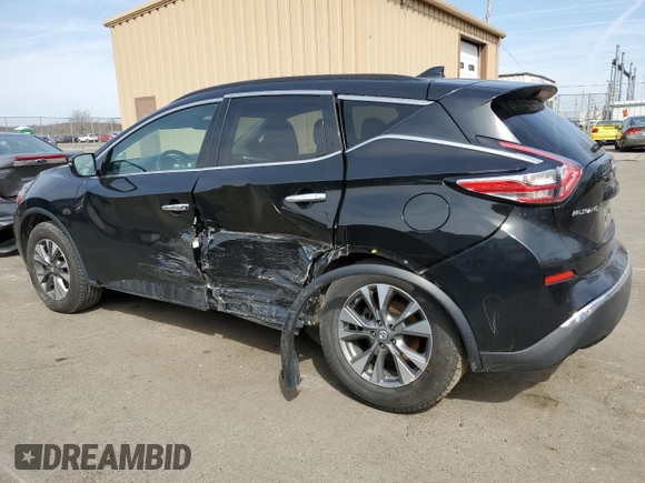 2018 Nissan Murano SL with VIN 5N1AZ2MH1JN141407, listed as a Copart auction lot 49082455 with 92,050 mi miles and Salvage Title. Bid and sale history available at DreamBid. Image 2.