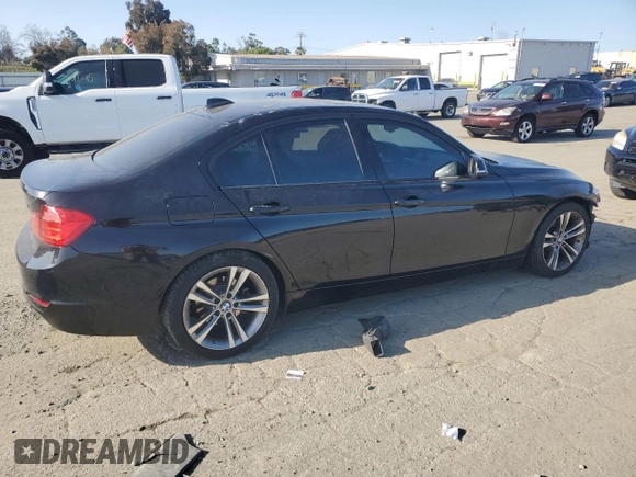 2013 BMW 3 Series 328i with VIN WBA3A5C56DF352000, listed as a Copart auction lot 52206915 with 151,061 mi miles and Salvage title. Bid and sale history available at DreamBid. Image 3.