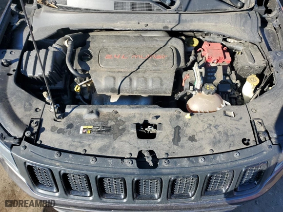 2020 Jeep Compass Latitude with VIN 3C4NJDBB6LT196784, listed as a Copart auction lot 47040705 with NaN miles and Salvage Title. Bid and sale history available at carsss.com. Image 12.