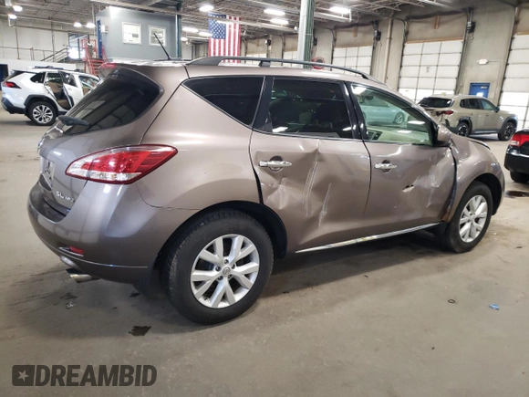 2012 Nissan Murano SV with VIN JN8AZ1MW6CW237368, listed as a Copart auction lot 54791615 with 150,260 mi miles and Clean Title. Bid and sale history available at carsss.com. Image 3.
