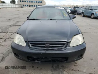 1999 Honda Civic EX with VIN 1HGEJ8145XL026087, listed as a Copart auction lot 49727824 with 118,833 mi miles and Salvage Title. Bid and sale history available at carsss.com. Image 5.