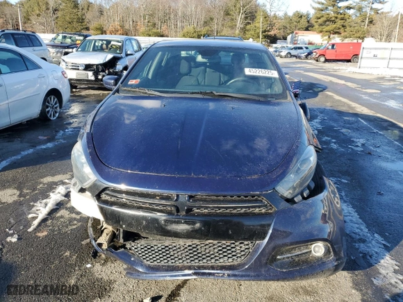 2015 Dodge Dart SXT with VIN 1C3CDFBB1FD131981, listed as a Copart auction lot 45226225 with 101,776 mi miles and Salvage Title. Bid and sale history available at carsss.com. Image 5.