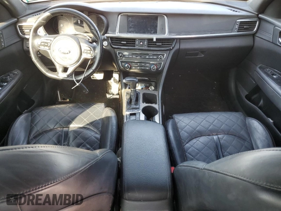 2016 Kia Optima SXL Turbo with VIN 5XXGV4L27GG065442, listed as a Copart auction lot 77587194 with 119,234 mi miles and Salvage Title. Bid and sale history available at carsss.com. Image 8.