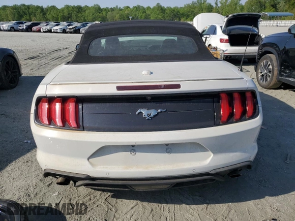 2019 Ford Mustang EcoBoost with VIN 1FATP8UH4K5149952, listed as a Copart auction lot 53865625 with 75,515 mi miles and Clean Title. Bid and sale history available at carsss.com. Image 6.