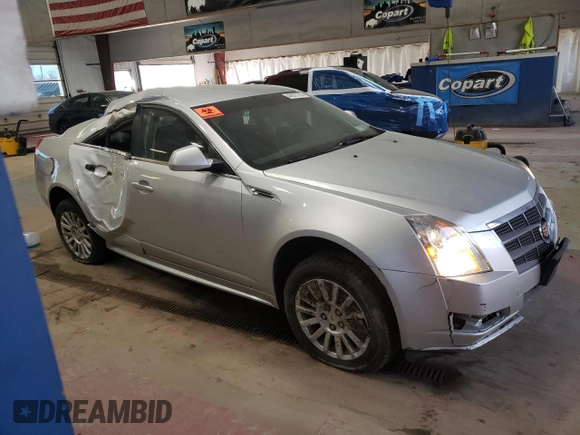 2010 Cadillac CTS Sedan with VIN 1G6DC5EG8A0149515, listed as a Copart auction lot 48937245 with 118,002 mi miles and Salvage Title. Bid and sale history available at carsss.com. Image 4.