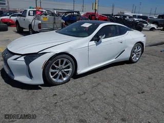2018 Lexus LC with VIN JTHHP5AY4JA001016, listed as a IAAI auction lot 41644661 with 1 mi miles. Bid and sale history available at carsss.com. Image 2.