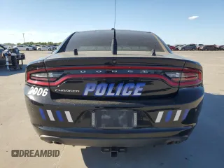 2019 Dodge Charger Police with VIN 2C3CDXAGXKH753432, listed as a Copart auction lot 71969554 with 77,385 mi miles and Clean Title. Bid and sale history available at DreamBid. Image 6.