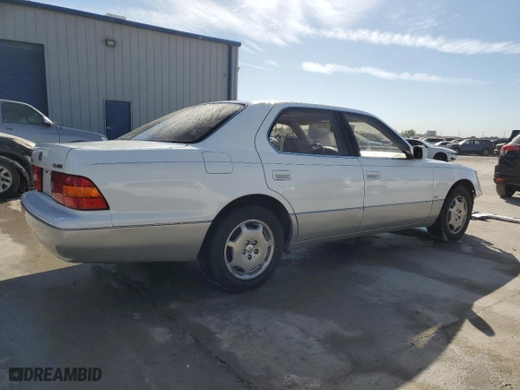 2000 Lexus LS 400 with VIN JT8BH28F2Y0179237, listed as a Copart auction lot 77576874 with 160,101 mi miles and Salvage Title. Bid and sale history available at carsss.com. Image 3.