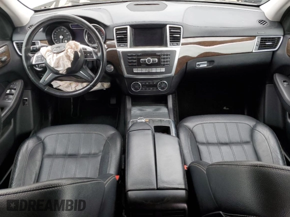 2015 Mercedes-Benz GL with VIN 4JGDF6EE9FA469965, listed as a Copart auction lot 55164434 with Not Provided miles and Salvage Title. Bid and sale history available at carsss.com. Image 8.