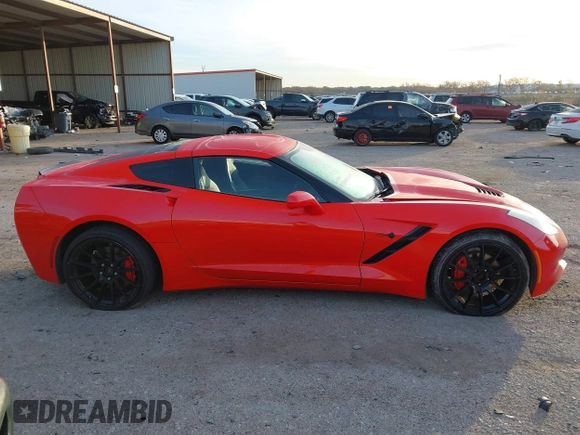 2016 Chevrolet Corvette 2LT with VIN 1G1YD2D7XG5121893, listed as a IAAI auction lot 41079900 with 68,781 mi miles. Bid and sale history available at carsss.com. Image 13.