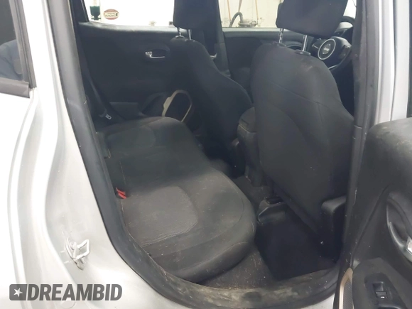 2017 Jeep Renegade Sport with VIN ZACCJAAB0HPG15296, listed as a IAAI auction lot 42134138 with 98,655 mi miles and . Bid and sale history available at DreamBid. Image 8.