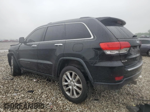 2017 Jeep Grand Cherokee Limited with VIN 1C4RJFBG3HC948906, listed as a Copart auction lot 59345775 with 148,055 mi miles and Salvage title. Bid and sale history available at DreamBid. Image 2.