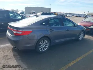 2012 Hyundai Azera with VIN KMHFG4JG9CA149848, listed as a IAAI auction lot 41658387 with 164,933 mi miles. Bid and sale history available at carsss.com. Image 4.