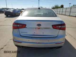 2016 Kia Cadenza Premium with VIN KNALN4D74G5209491, listed as a Copart auction lot 77173114 with 64,628 mi miles and Salvage Title. Bid and sale history available at carsss.com. Image 6.