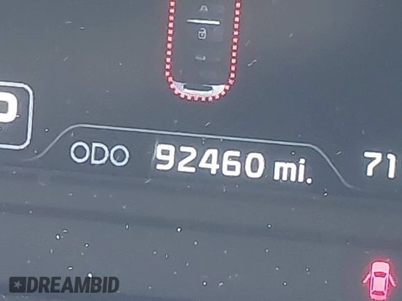 2016 Kia Cadenza Premium with VIN KNALN4D76G5207273, listed as a IAAI auction lot 42018231 with 92,460 mi miles. Bid and sale history available at carsss.com. Image 15.