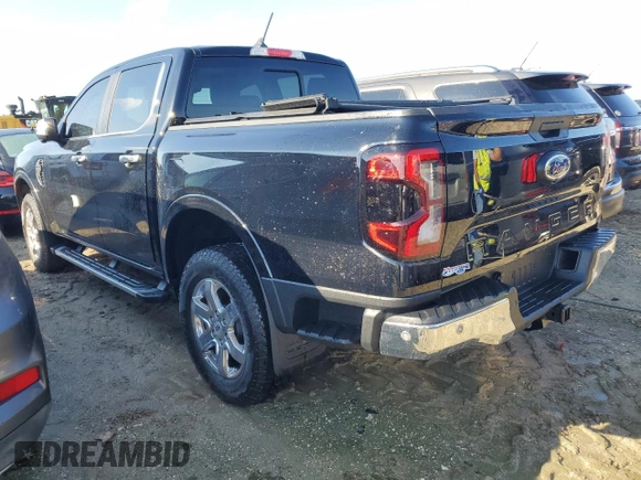 2024 Ford Ranger LARIAT with VIN 1FTER4JH7RLE06005, listed as a Copart auction lot 73919524 with 0 mi miles and Non Repairable. Bid and sale history available at carsss.com. Image 2.