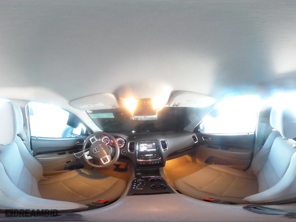 2012 Dodge Durango Crew with VIN 1C4SDHDT7CC253481, listed as a Copart auction lot 48611005 with 104,226 mi miles and Salvage Title. Bid and sale history available at carsss.com. Image 15.