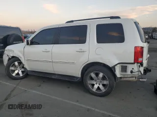 2012 Honda Pilot Touring with VIN 5FNYF3H9XCB011244, listed as a Copart auction lot 41793605 with 62,198 mi miles and Salvage Title. Bid and sale history available at carsss.com. Image 2.
