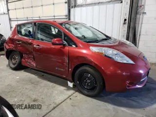 2015 Nissan LEAF SV with VIN 1N4AZ0CP3FC308330, listed as a Copart auction lot 66829723 with 97,130 mi miles. Bid and sale history available at carsss.com. Image 4.