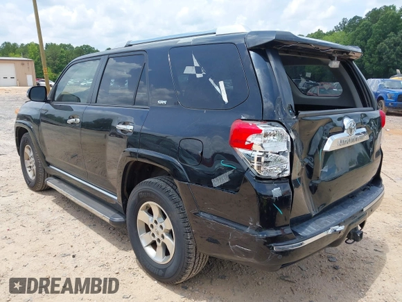 2012 Toyota 4Runner SR5 with VIN JTEZU5JR4C5042986, listed as a IAAI auction lot 42496203 with 153,431 mi miles and . Bid and sale history available at DreamBid. Image 3.