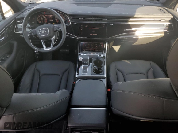 2025 Audi Q7 Premium with VIN WA1ACBF71SD002437, listed as a Copart auction lot 73171104 with 5,934 mi miles and Salvage title. Bid and sale history available at DreamBid. Image 8.