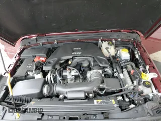 2021 Jeep Wrangler Sport S with VIN 1C4HJXAG9MW774173, listed as a Copart auction lot 47848865 with 43,602 mi miles and Salvage Title. Bid and sale history available at DreamBid. Image 12.