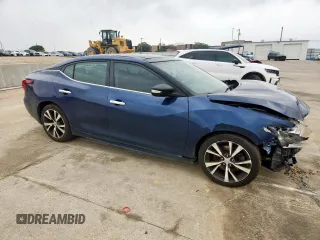 2017 Nissan Maxima SL with VIN 1N4AA6AP0HC409194, listed as a Copart auction lot 57604005 with 98,000 mi miles and Salvage title. Bid and sale history available at DreamBid. Image 4.