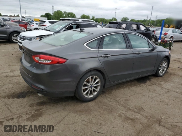 2017 Ford Fusion SE with VIN 3FA6P0HD3HR185949, listed as a Copart auction lot 58828325 with 169,148 mi miles and Clean title. Bid and sale history available at DreamBid. Image 3.