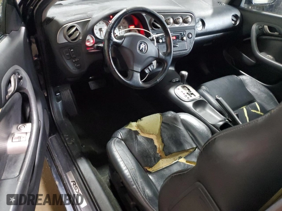 2005 Acura RSX with VIN JH4DC54825S008116, listed as a Copart auction lot 83044754 with 172,607 mi miles and Salvage Title. Bid and sale history available at carsss.com. Image 8.