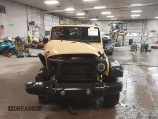 2014 Jeep Wrangler Unlimited Sport with VIN 1C4BJWDG2EL134143, listed as a IAAI auction lot 41957046 with 151,529 mi miles and . Bid and sale history available at DreamBid. Image 13.