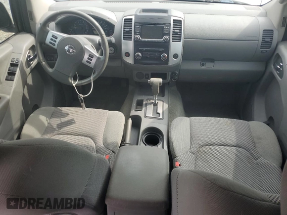 2017 Nissan Frontier SV with VIN 1N6DD0FRXHN708344, listed as a Copart auction lot 54583755 with 158,225 mi miles and Salvage title. Bid and sale history available at DreamBid. Image 8.