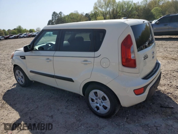 2012 Kia Soul with VIN KNDJT2A58C7407948, listed as a Copart auction lot 51260985 with 96,589 mi miles and Clean Title. Bid and sale history available at carsss.com. Image 2.