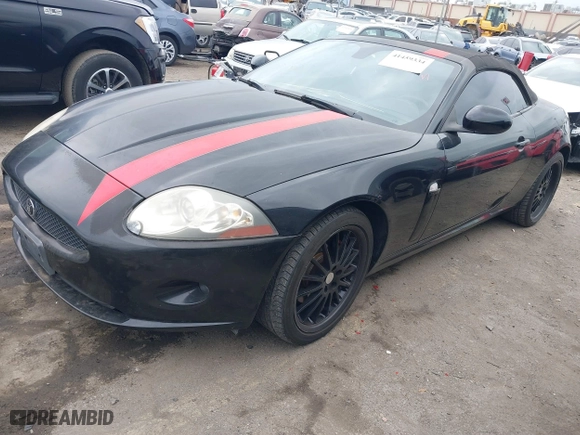 2008 Jaguar XK with VIN SAJWA44B885B23686, listed as a IAAI auction lot 41459334 with 105,432 mi miles. Bid and sale history available at carsss.com. Image 2.