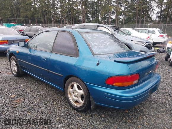1995 Subaru Impreza with VIN JF1GM6554SH410188, listed as a IAAI auction lot 41871666 with 93,483 mi miles and . Bid and sale history available at DreamBid. Image 3.