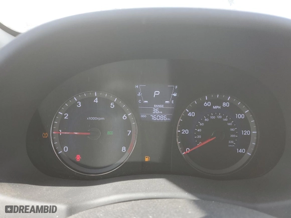 2014 Hyundai Accent GS with VIN KMHCT5AE9EU195698, listed as a Copart auction lot 72044784 with 76,086 mi miles and Salvage Title. Bid and sale history available at carsss.com. Image 9.