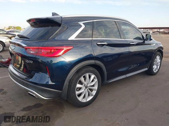 2019 Infiniti QX50 Essential z VIN 3PCAJ5M39KF115915, wystawiony jako IAAI lot #42062950 z przebiegiem 45 060 mil mil oraz . Historia ofert i sprzedaży dostępna na DreamBid. Obrazek 4.