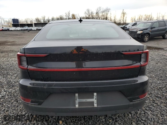 2022 Polestar 2 with VIN LPSED3KA6NL059327, listed as a Copart auction lot 84229764 with 18,172 mi miles and Salvage Title. Bid and sale history available at carsss.com. Image 6.