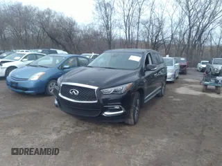 2019 Infiniti QX60 LUXE with VIN 5N1DL0MN0KC549550, listed as a IAAI auction lot 41622372 with 67,263 mi miles. Bid and sale history available at carsss.com. Image 18.