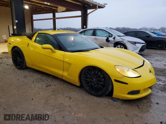 2008 Chevrolet Corvette with VIN 1G1YY26W485111564, listed as a Copart auction lot 44842025 with 58,354 mi miles and Salvage Title. Bid and sale history available at carsss.com. Image 4.