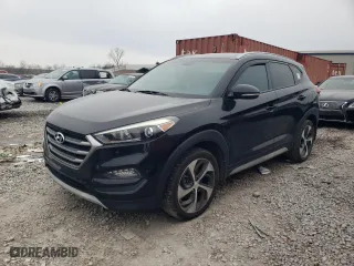 2017 Hyundai Tucson Value with VIN KM8J33A20HU365498, listed as a Copart auction lot 89315085 with 99,713 mi miles and Salvage Title. Bid and sale history available at carsss.com. Image 1.