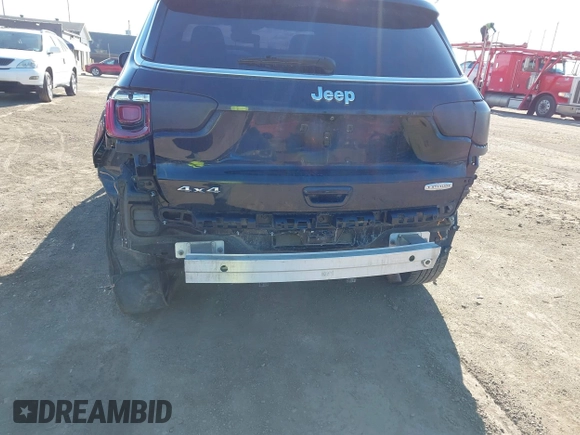 2022 Jeep Compass Latitude with VIN 3C4NJDBB4NT134481, listed as a IAAI auction lot 41973387 with 97,533 mi miles and . Bid and sale history available at DreamBid. Image 19.