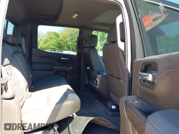 2021 GMC Sierra 1500 Denali with VIN 1GTU9FEL4MZ253708, listed as a IAAI auction lot 42209839 with 52,279 mi miles and . Bid and sale history available at DreamBid. Image 8.