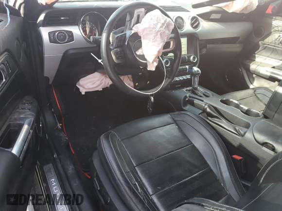 2017 Ford Mustang GT with VIN 1FA6P8CF5H5340110, listed as a Copart auction lot 50806275 with 105,301 mi miles and Salvage Title. Bid and sale history available at carsss.com. Image 8.